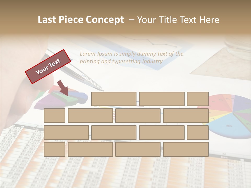 High Pie Index PowerPoint Template