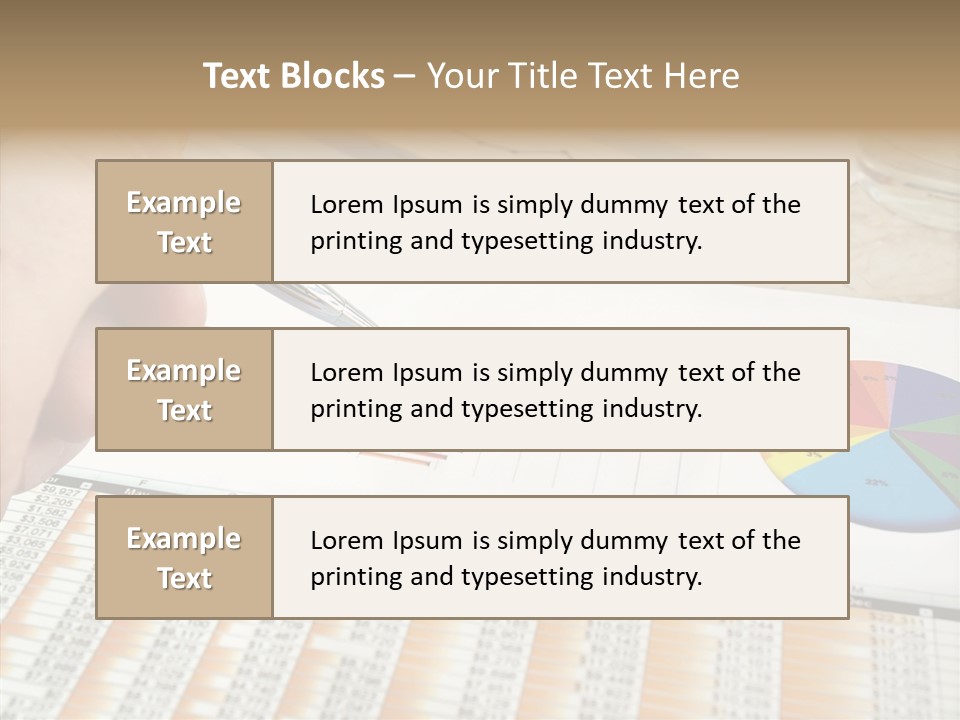 High Pie Index PowerPoint Template