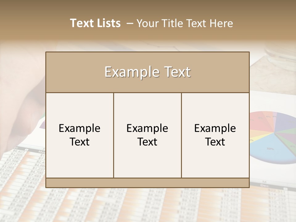 High Pie Index PowerPoint Template