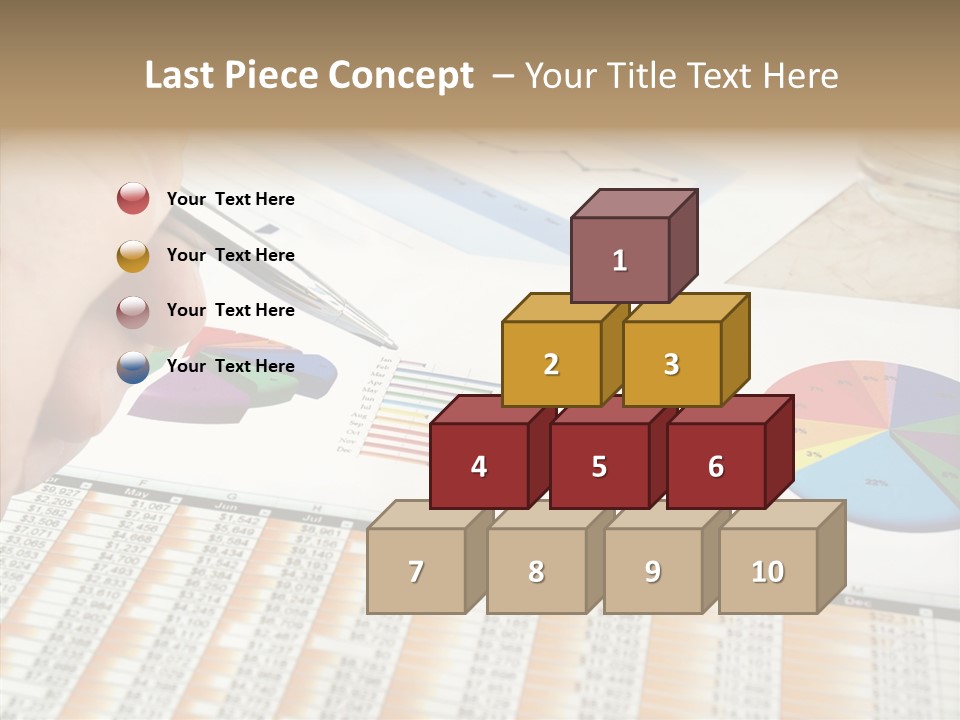 High Pie Index PowerPoint Template
