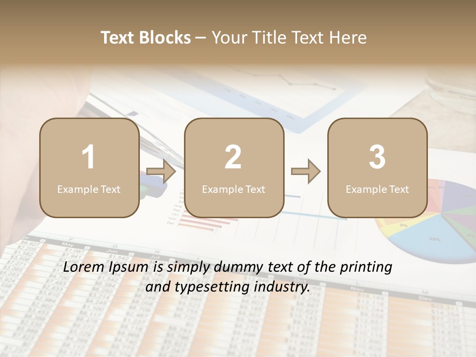 High Pie Index PowerPoint Template