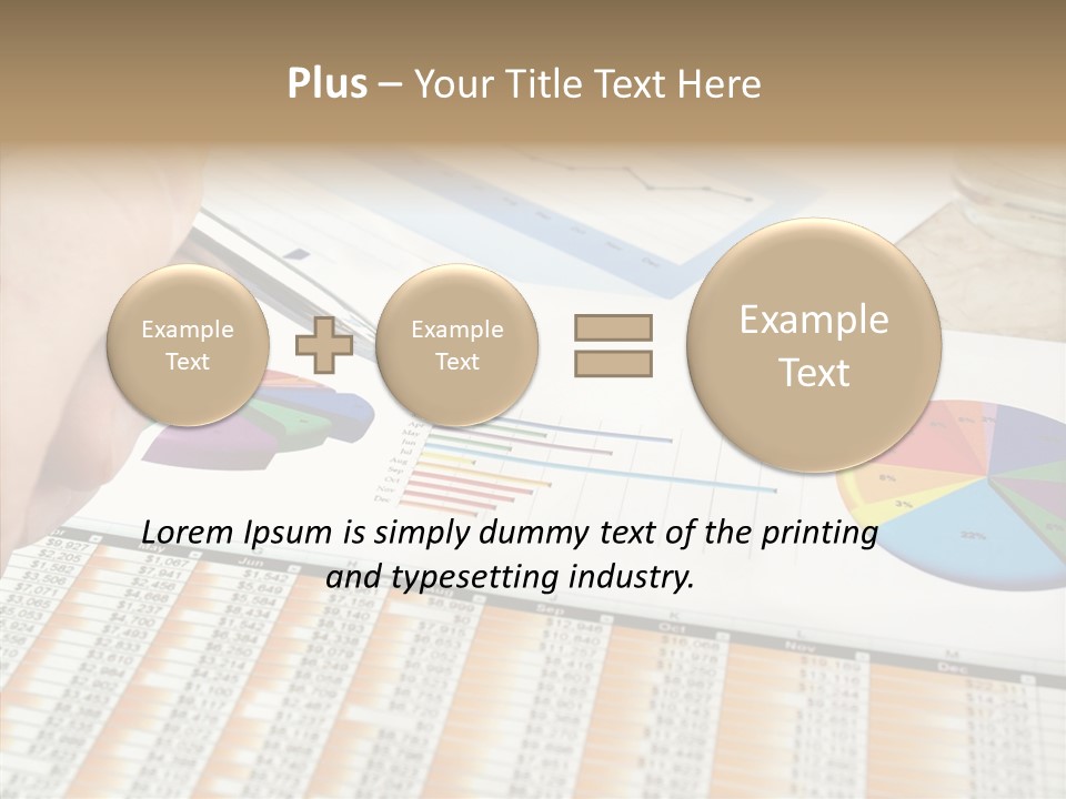High Pie Index PowerPoint Template