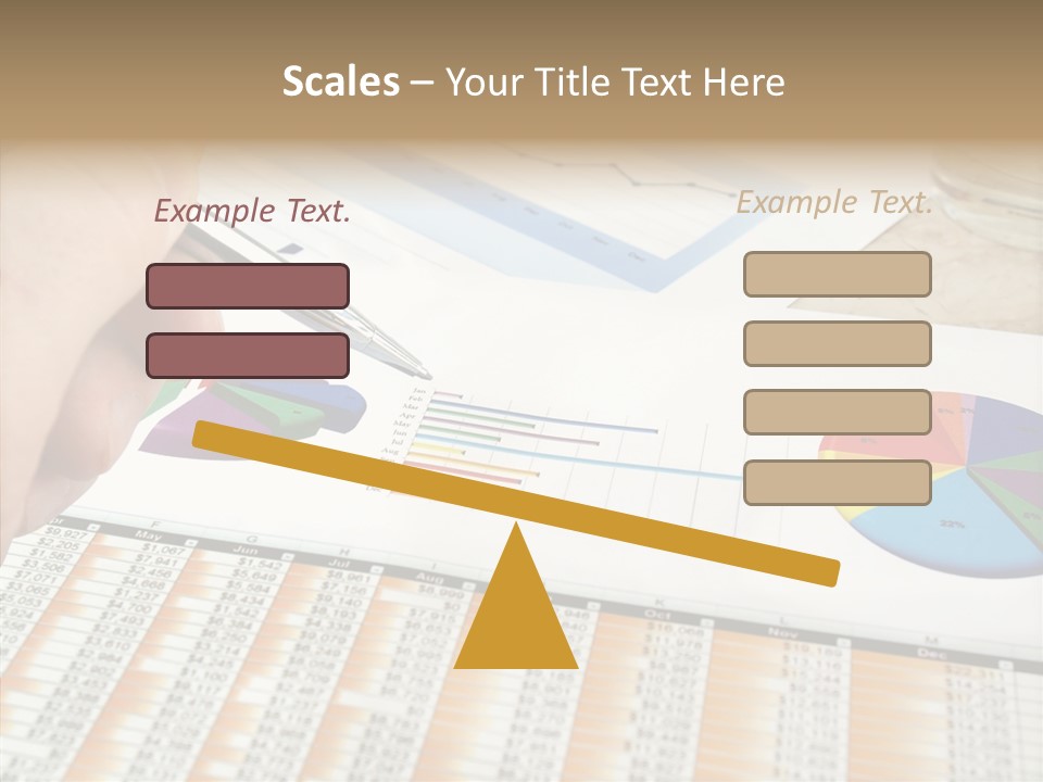 High Pie Index PowerPoint Template