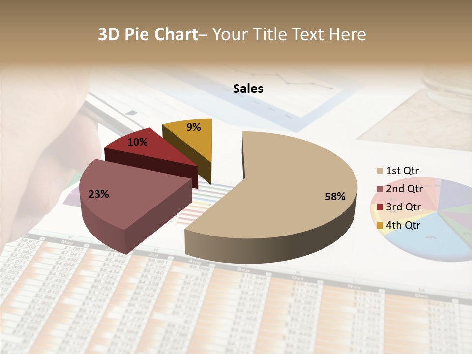 High Pie Index PowerPoint Template