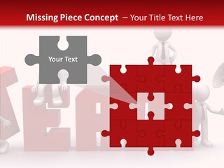 Megaphone Cartoon White PowerPoint Template