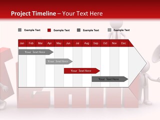 Megaphone Cartoon White PowerPoint Template