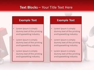 Megaphone Cartoon White PowerPoint Template