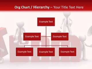 Megaphone Cartoon White PowerPoint Template