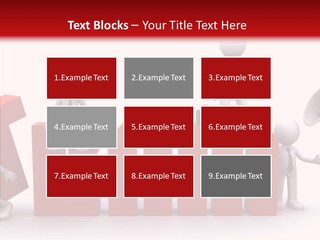 Megaphone Cartoon White PowerPoint Template