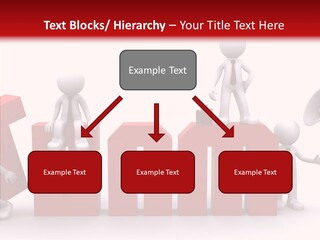 Megaphone Cartoon White PowerPoint Template
