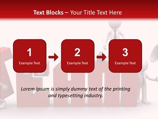 Megaphone Cartoon White PowerPoint Template