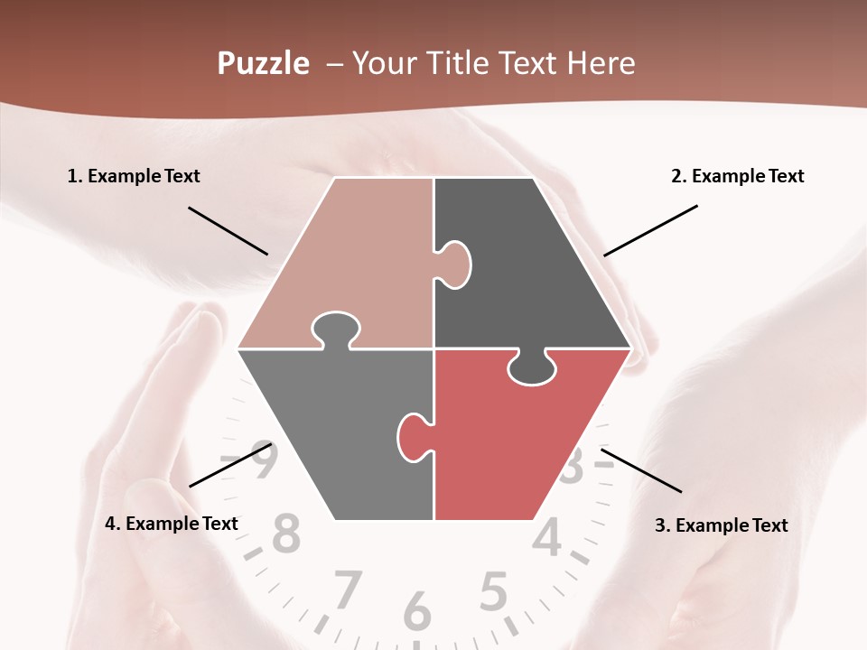 Circle Hold Timer PowerPoint Template