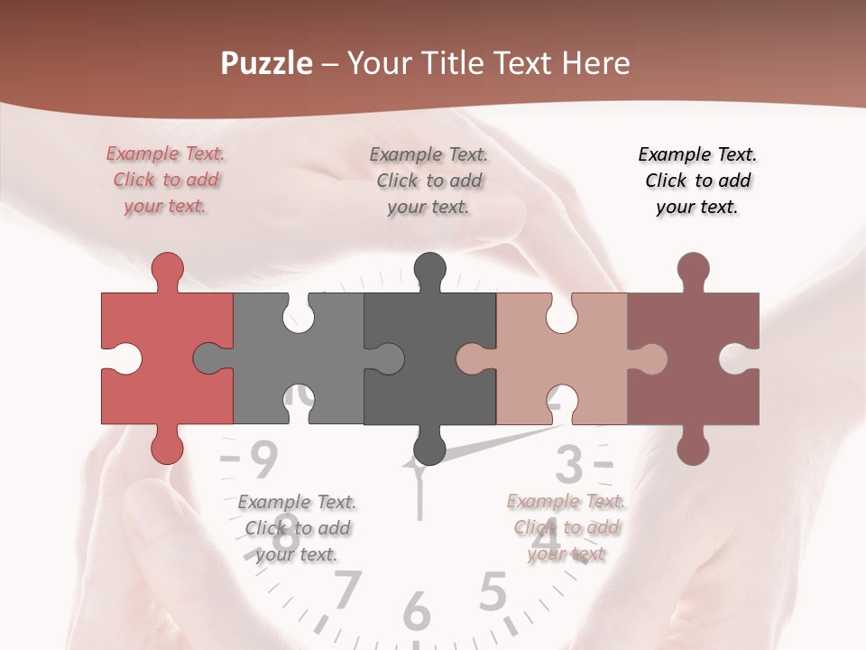 Circle Hold Timer PowerPoint Template