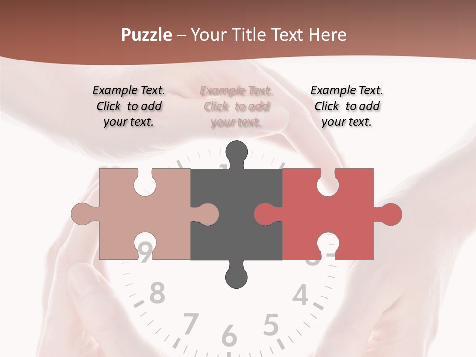 Circle Hold Timer PowerPoint Template