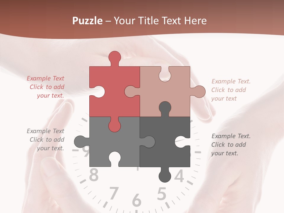 Circle Hold Timer PowerPoint Template