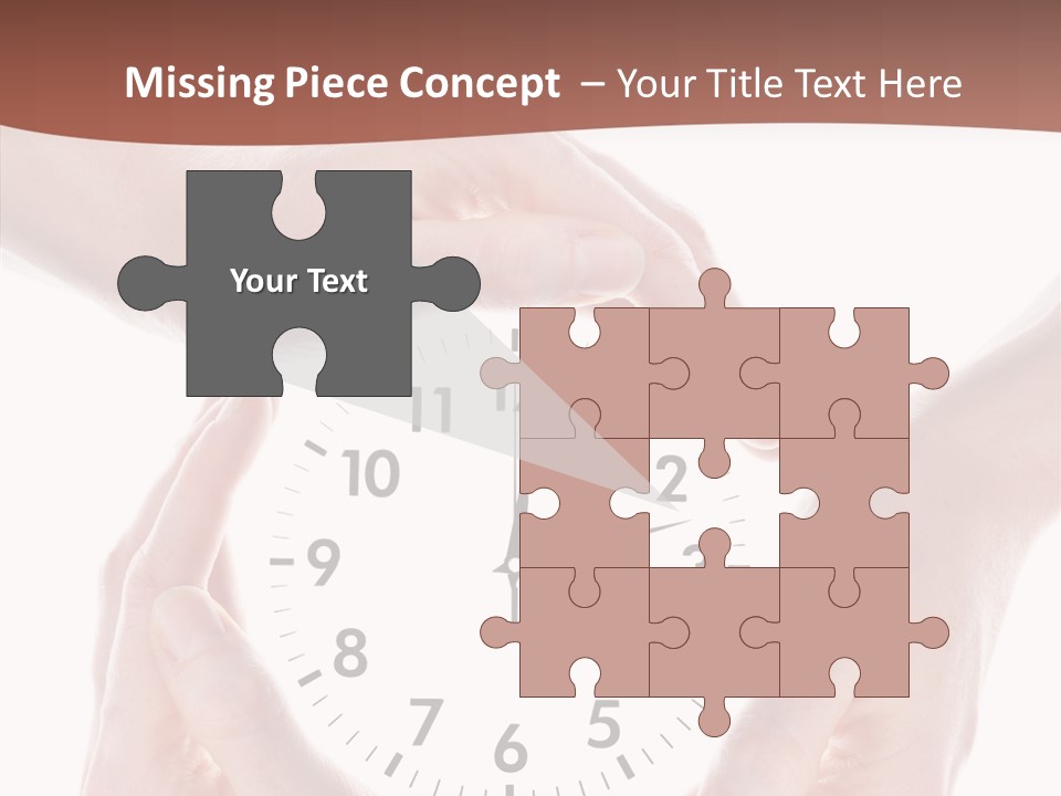 Circle Hold Timer PowerPoint Template