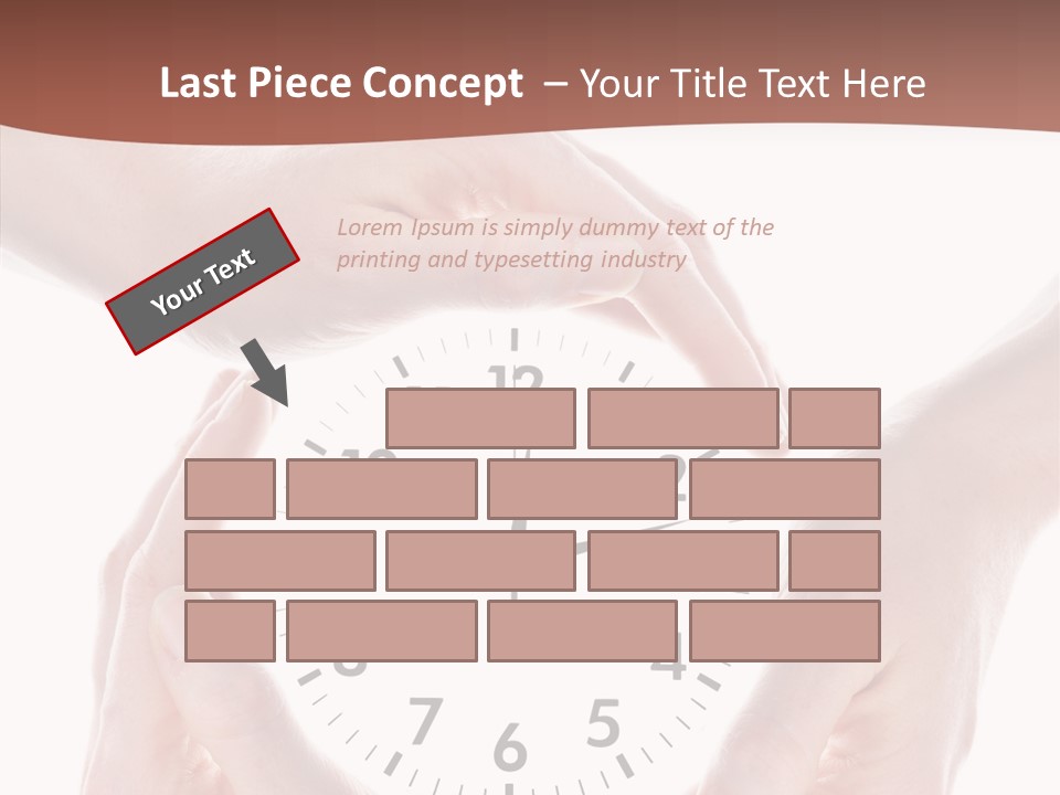 Circle Hold Timer PowerPoint Template