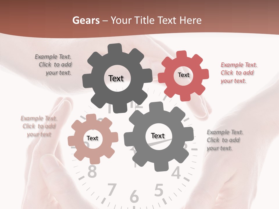 Circle Hold Timer PowerPoint Template