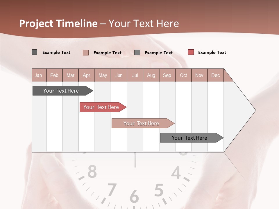 Circle Hold Timer PowerPoint Template