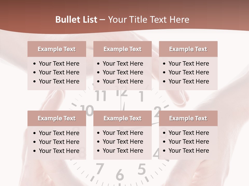 Circle Hold Timer PowerPoint Template