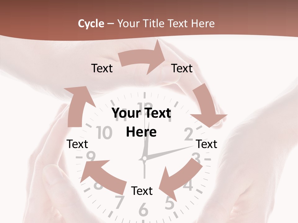 Circle Hold Timer PowerPoint Template