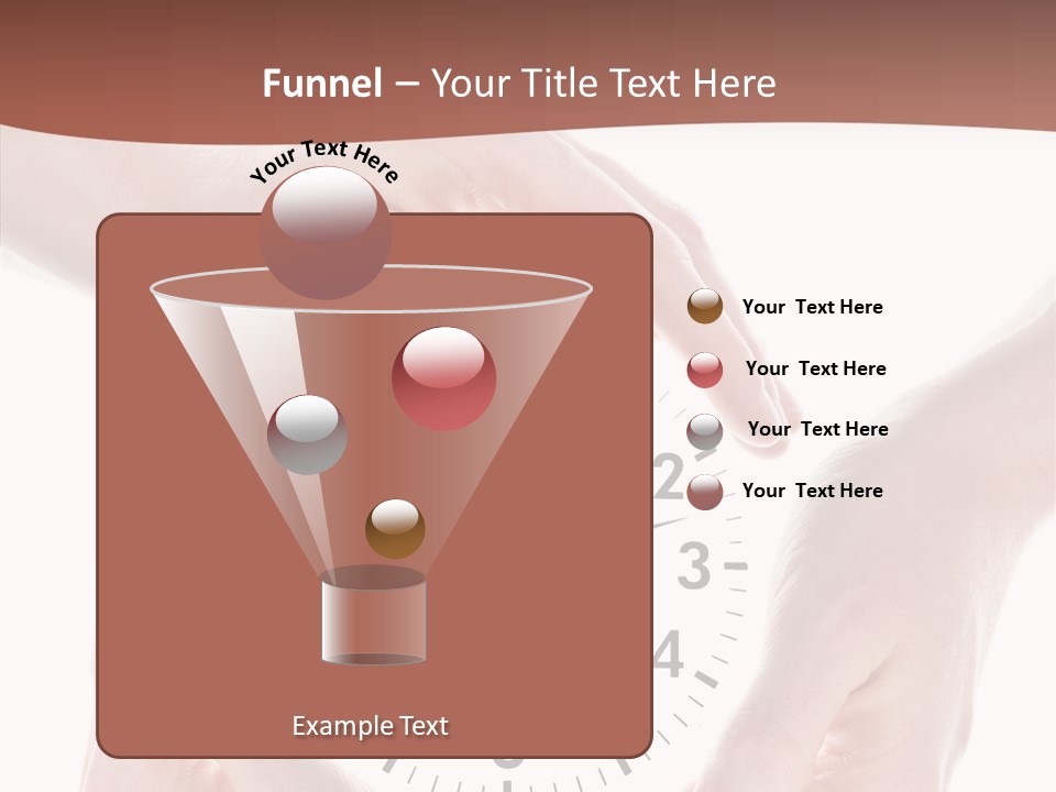 Circle Hold Timer PowerPoint Template