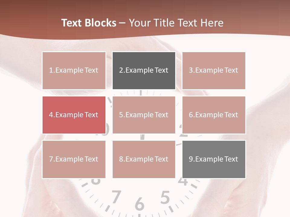 Circle Hold Timer PowerPoint Template