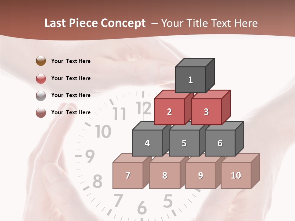 Circle Hold Timer PowerPoint Template