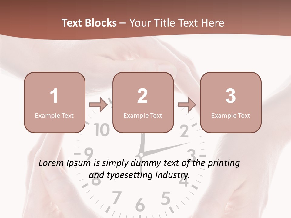 Circle Hold Timer PowerPoint Template