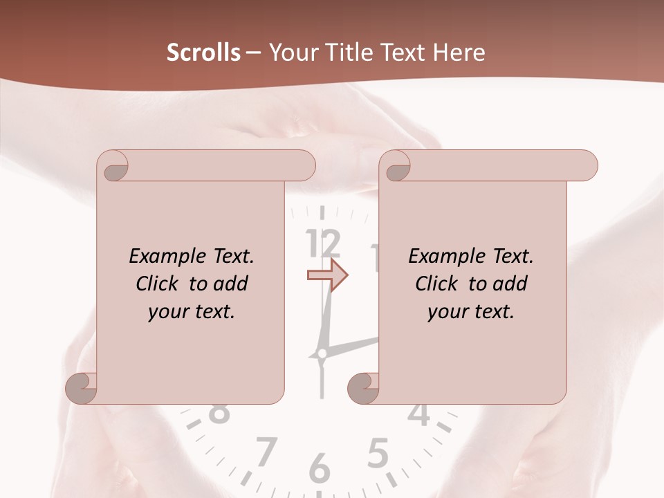 Circle Hold Timer PowerPoint Template