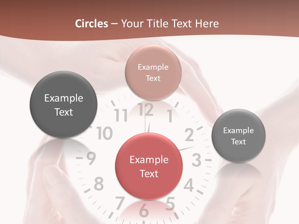 Circle Hold Timer PowerPoint Template