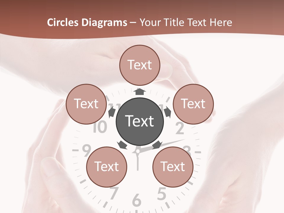 Circle Hold Timer PowerPoint Template