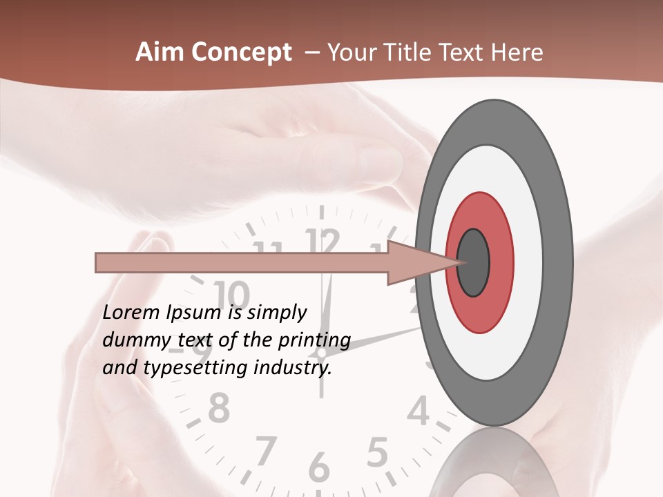 Circle Hold Timer PowerPoint Template