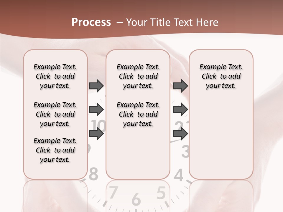 Circle Hold Timer PowerPoint Template
