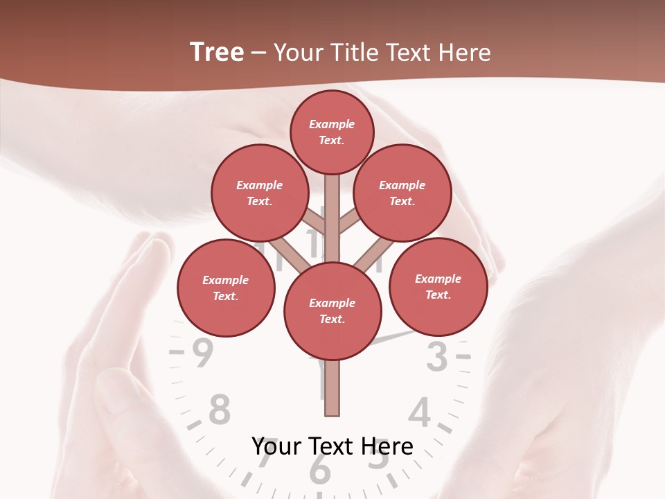 Circle Hold Timer PowerPoint Template
