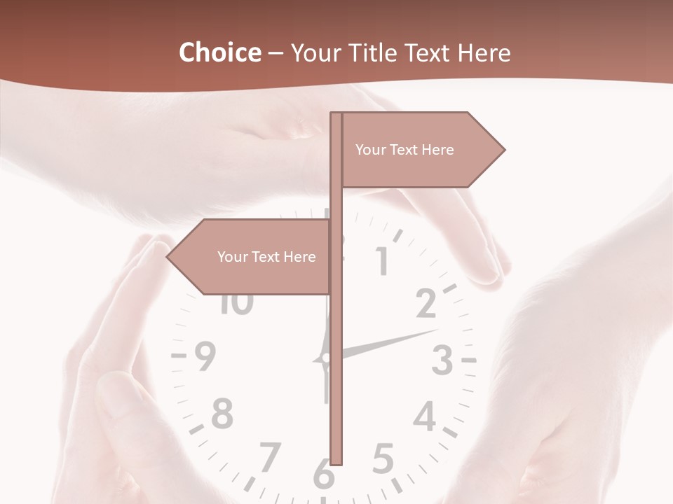 Circle Hold Timer PowerPoint Template