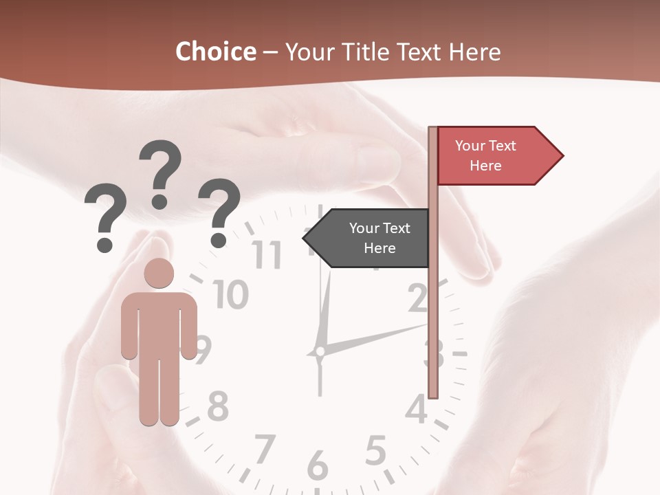 Circle Hold Timer PowerPoint Template