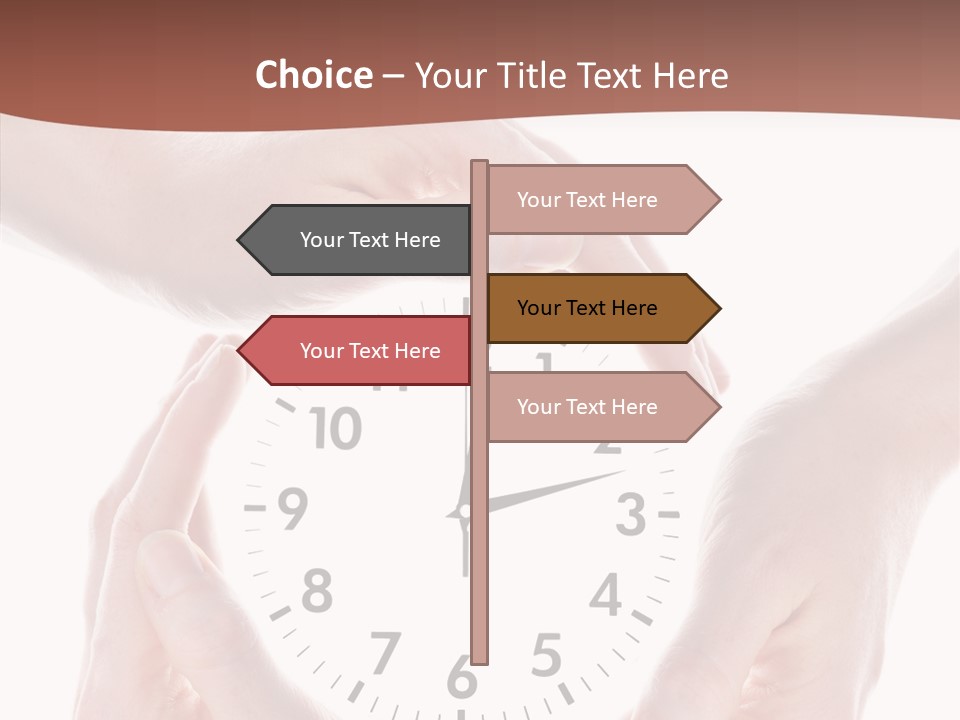 Circle Hold Timer PowerPoint Template