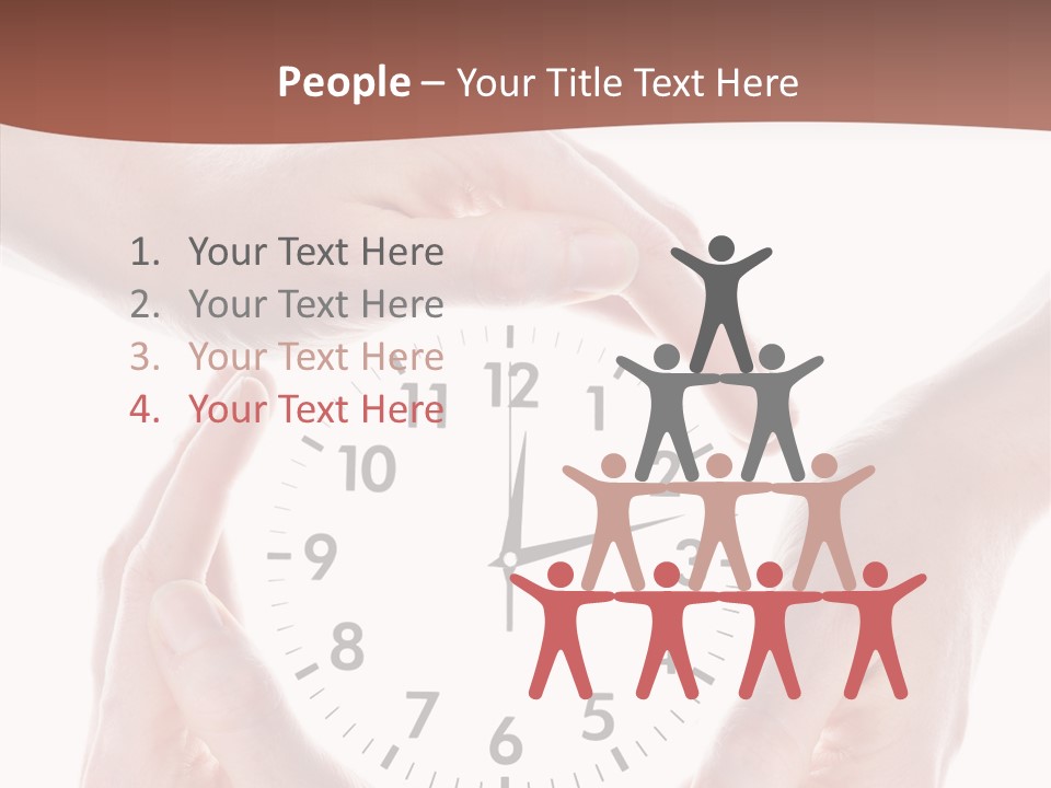 Circle Hold Timer PowerPoint Template