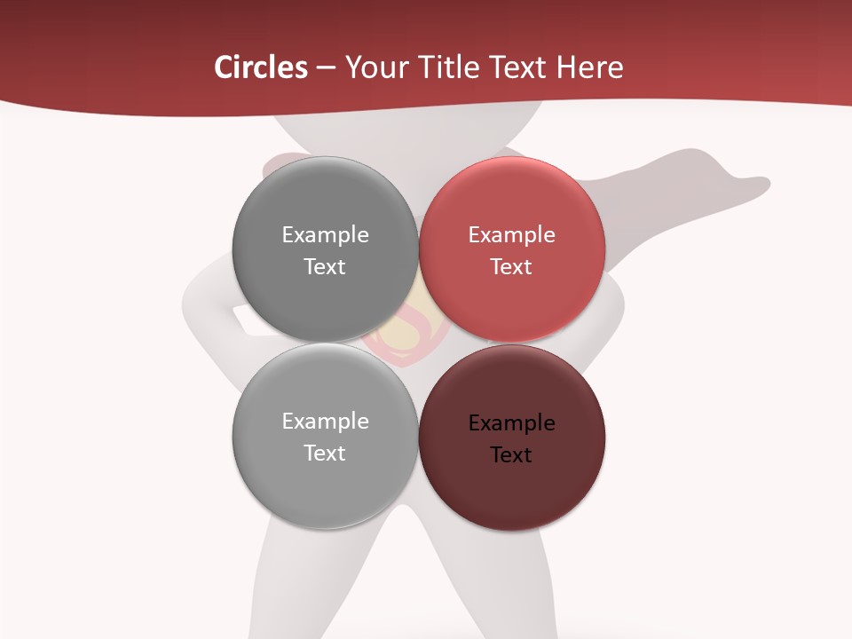 Man Person White PowerPoint Template