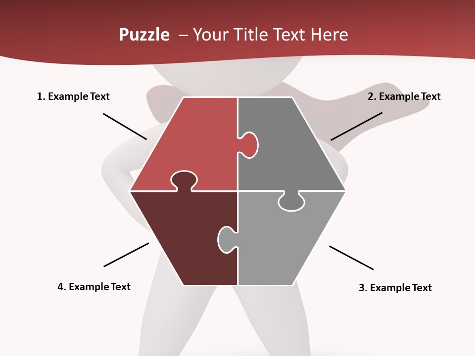 Man Person White PowerPoint Template