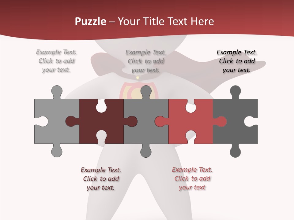 Man Person White PowerPoint Template