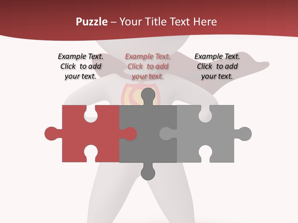 Man Person White PowerPoint Template