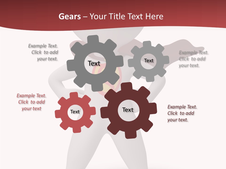 Man Person White PowerPoint Template