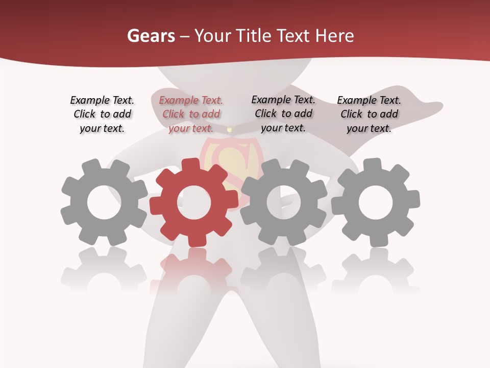 Man Person White PowerPoint Template