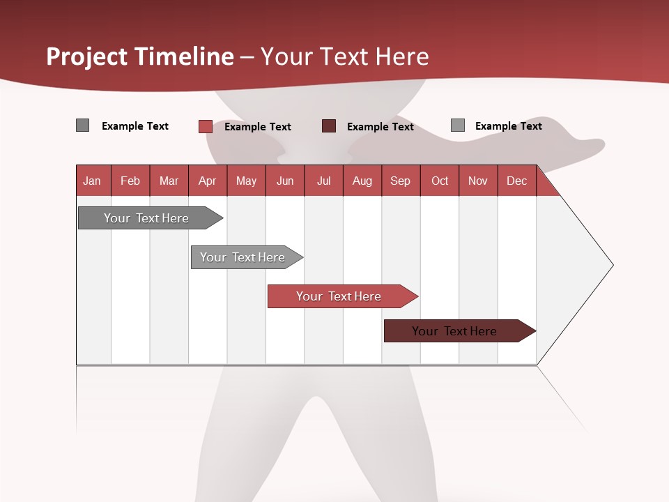 Man Person White PowerPoint Template