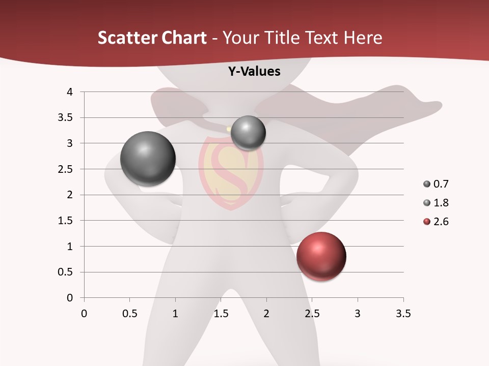 Man Person White PowerPoint Template