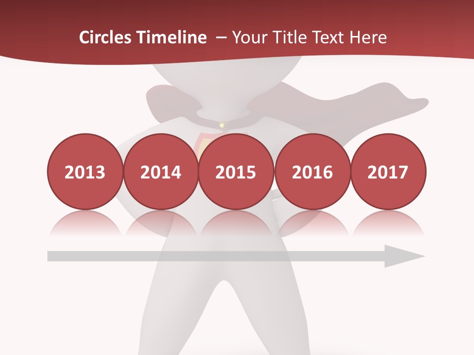 Man Person White PowerPoint Template