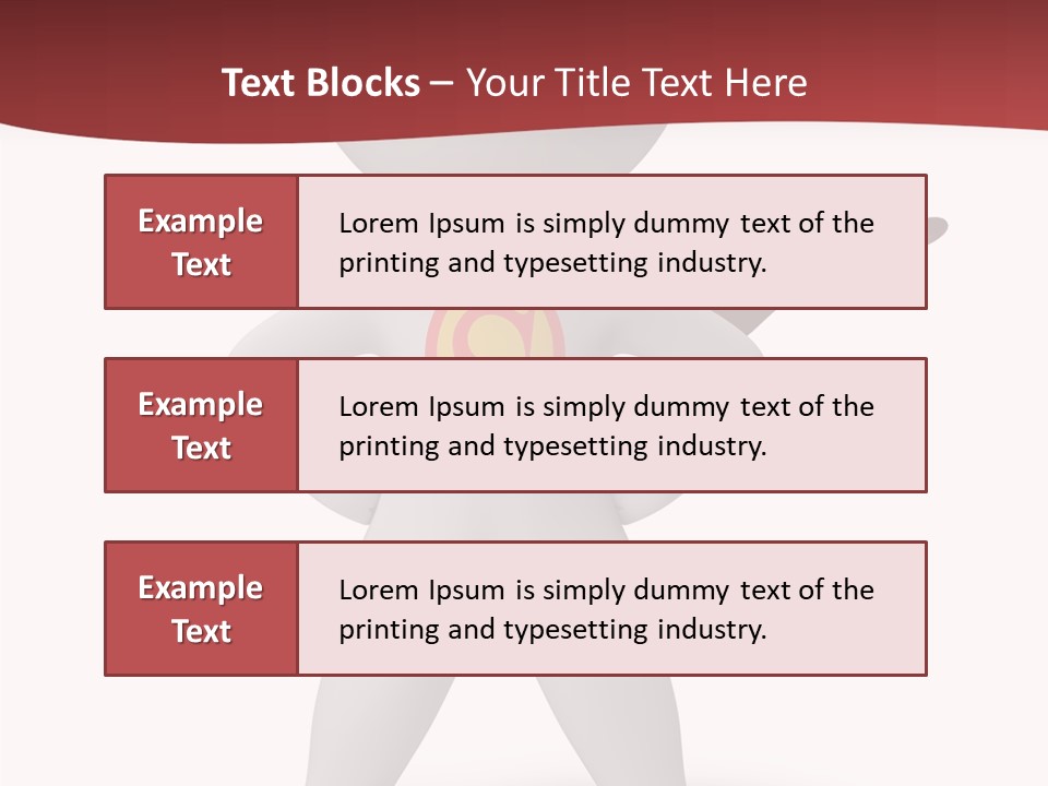 Man Person White PowerPoint Template