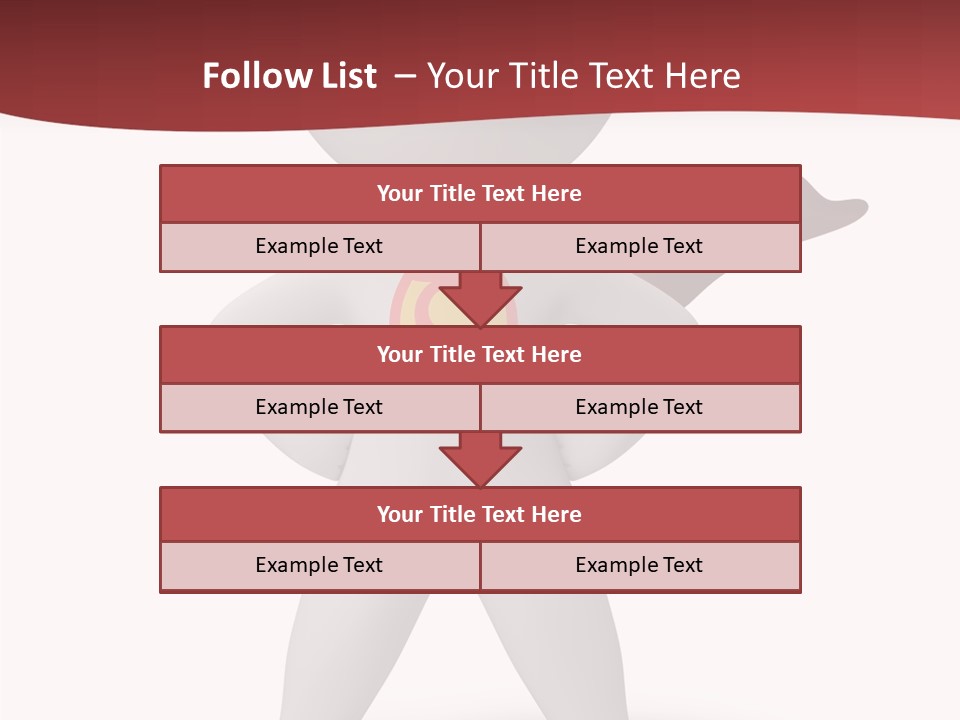 Man Person White PowerPoint Template